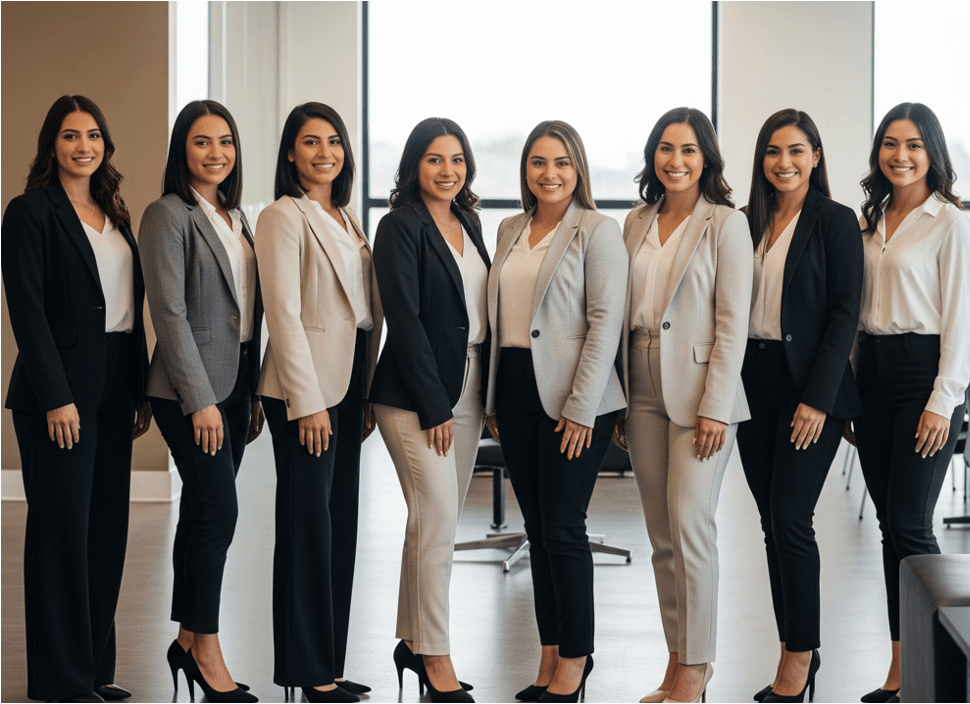 Uniformes administrativos para mujer