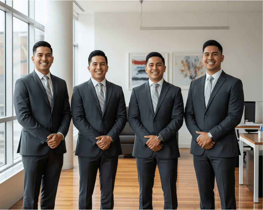 Uniformes ejecutivos para hombre