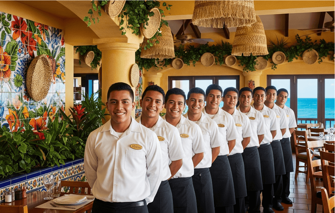 Dotación personal de servicio restaurante Dotación personal de servicio restaurante